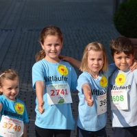 EZ-Lauf 2013 Bambinis vor Start