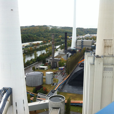 Besuch ENBW-Kraftwerk in Altbach/Deizisau